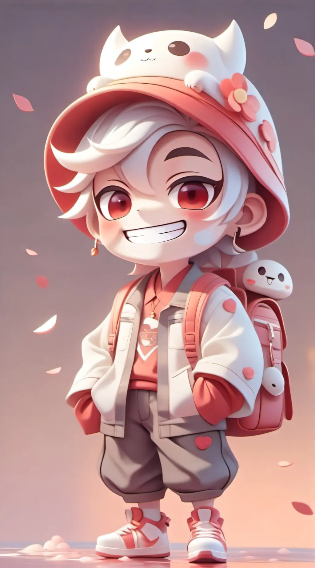 ai character: YOUTUBERS!!!!!!!!! background