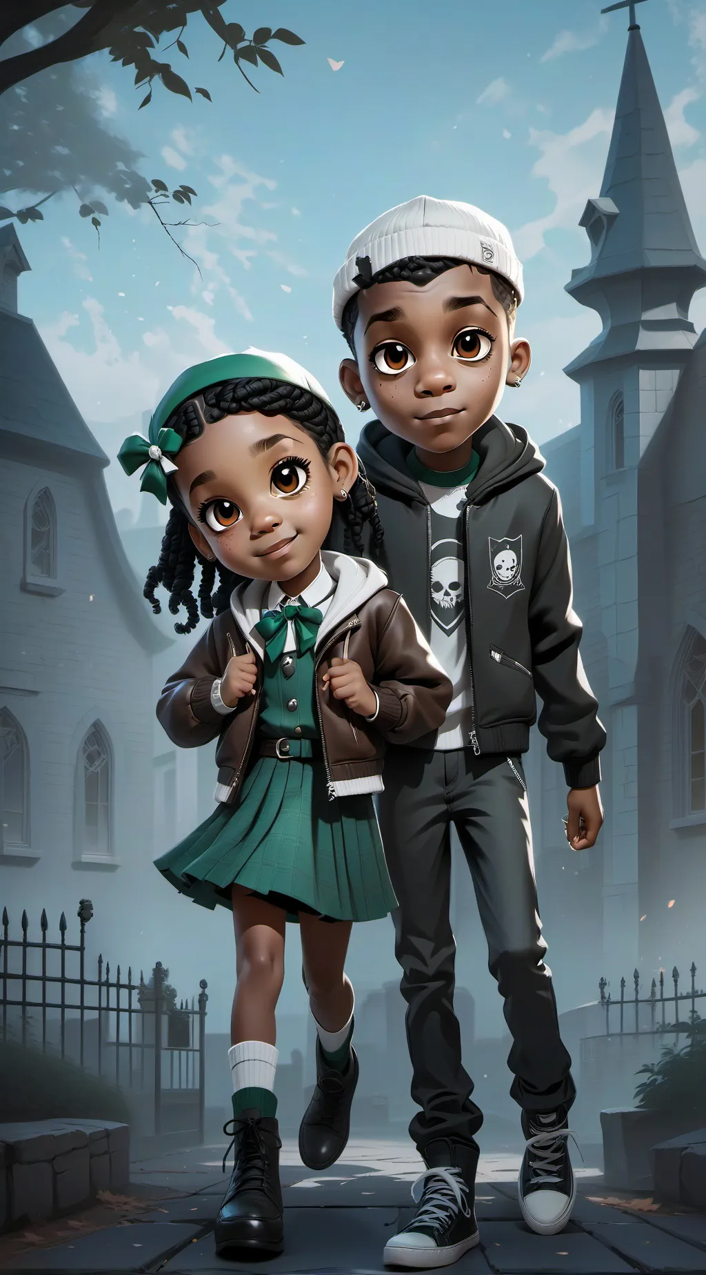 ai character: Destinee! background