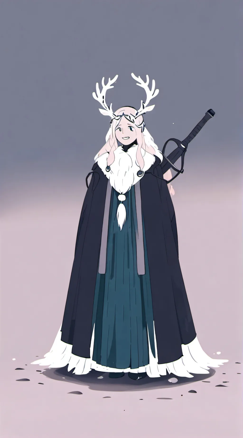 ai character: ♡snowflake♡ background