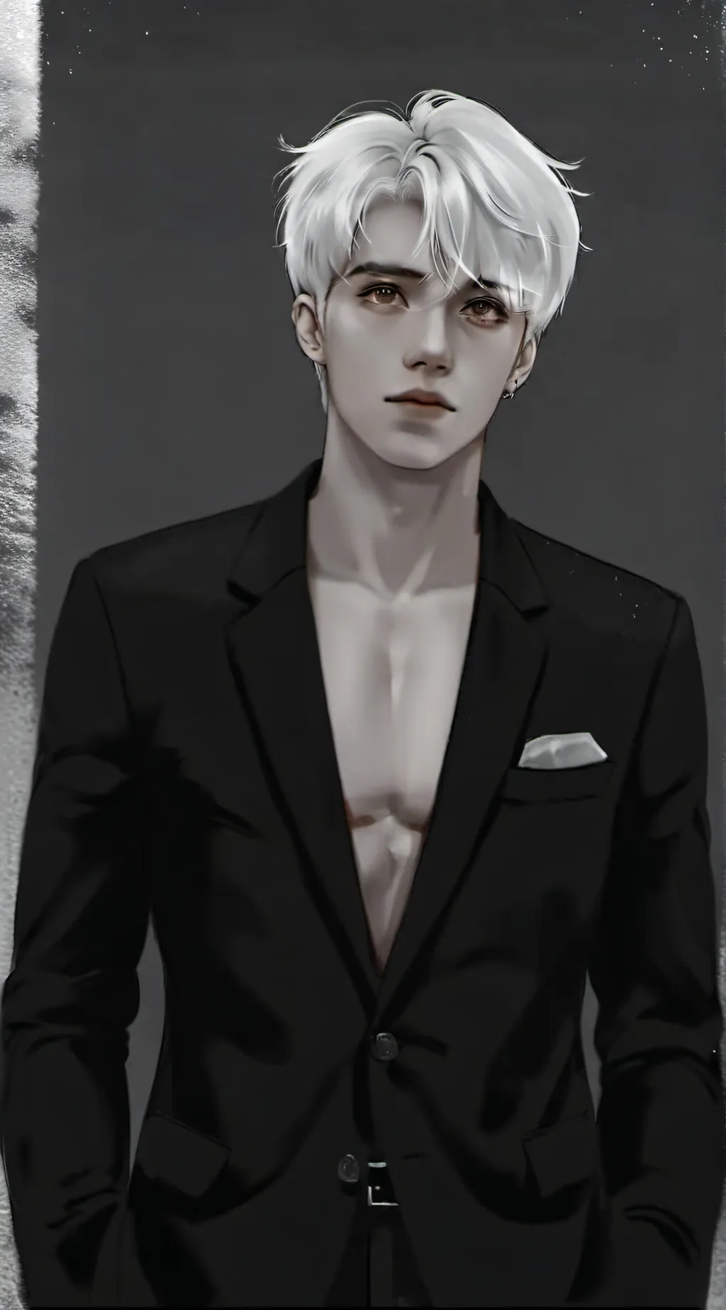 ai character: draco Malfoy  background