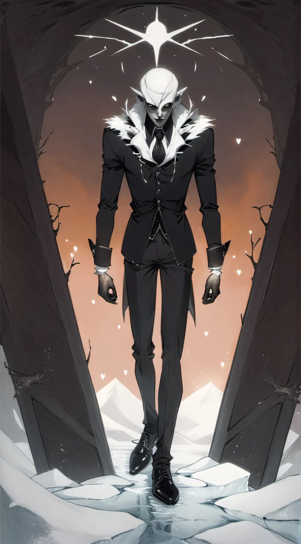 ai character: ? background