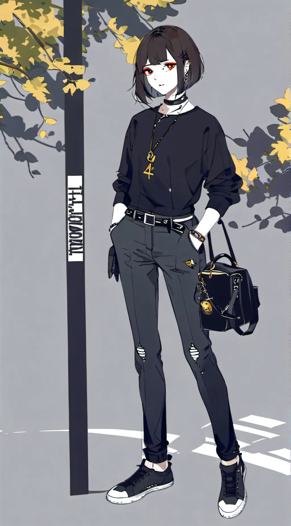 ai character: shoko jjk background