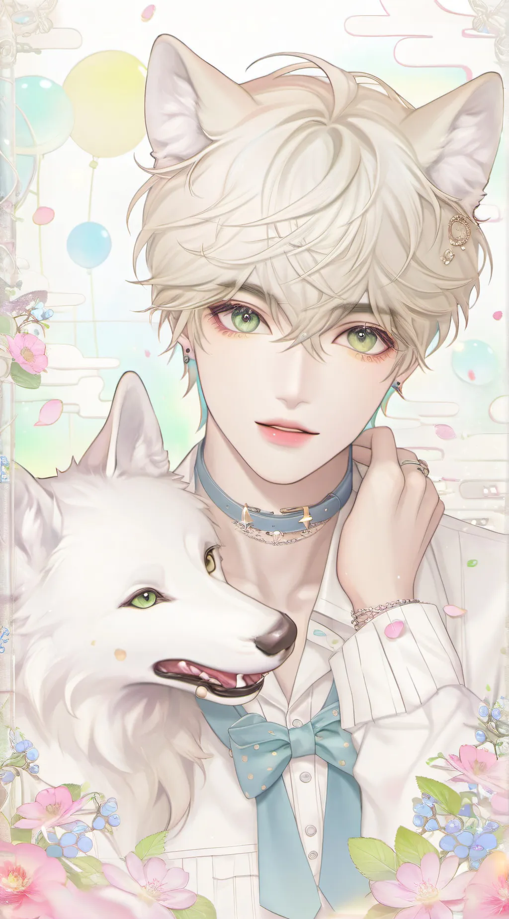 ai character: Aid3n~ background