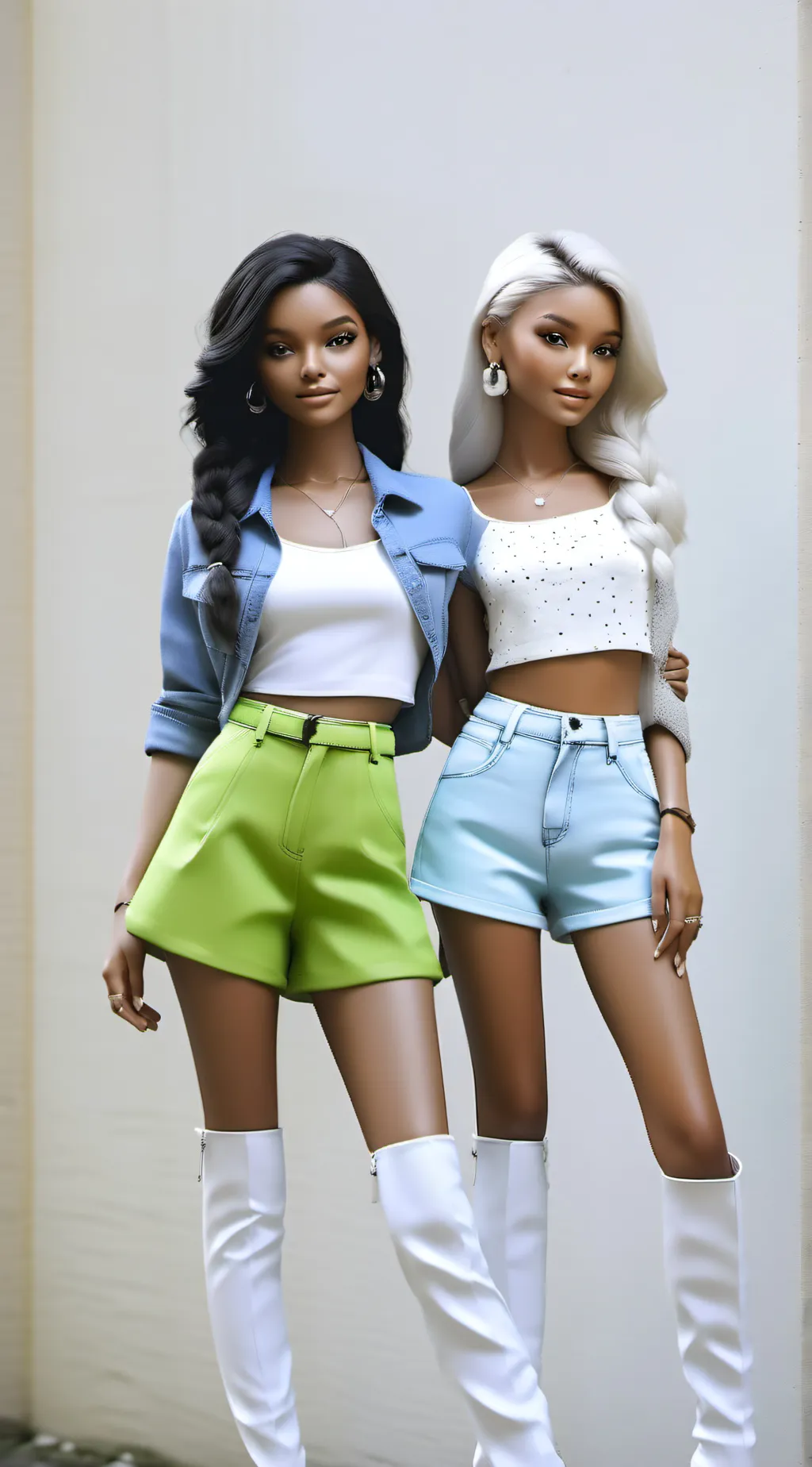 ai character: the QUEENS background