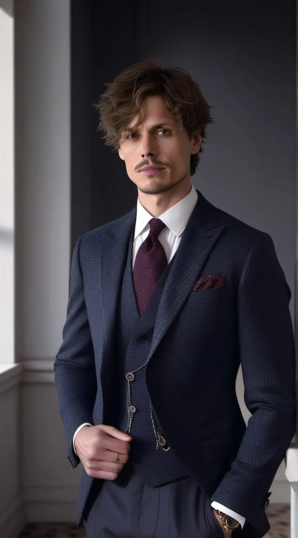 ai character: Spencer Reid background