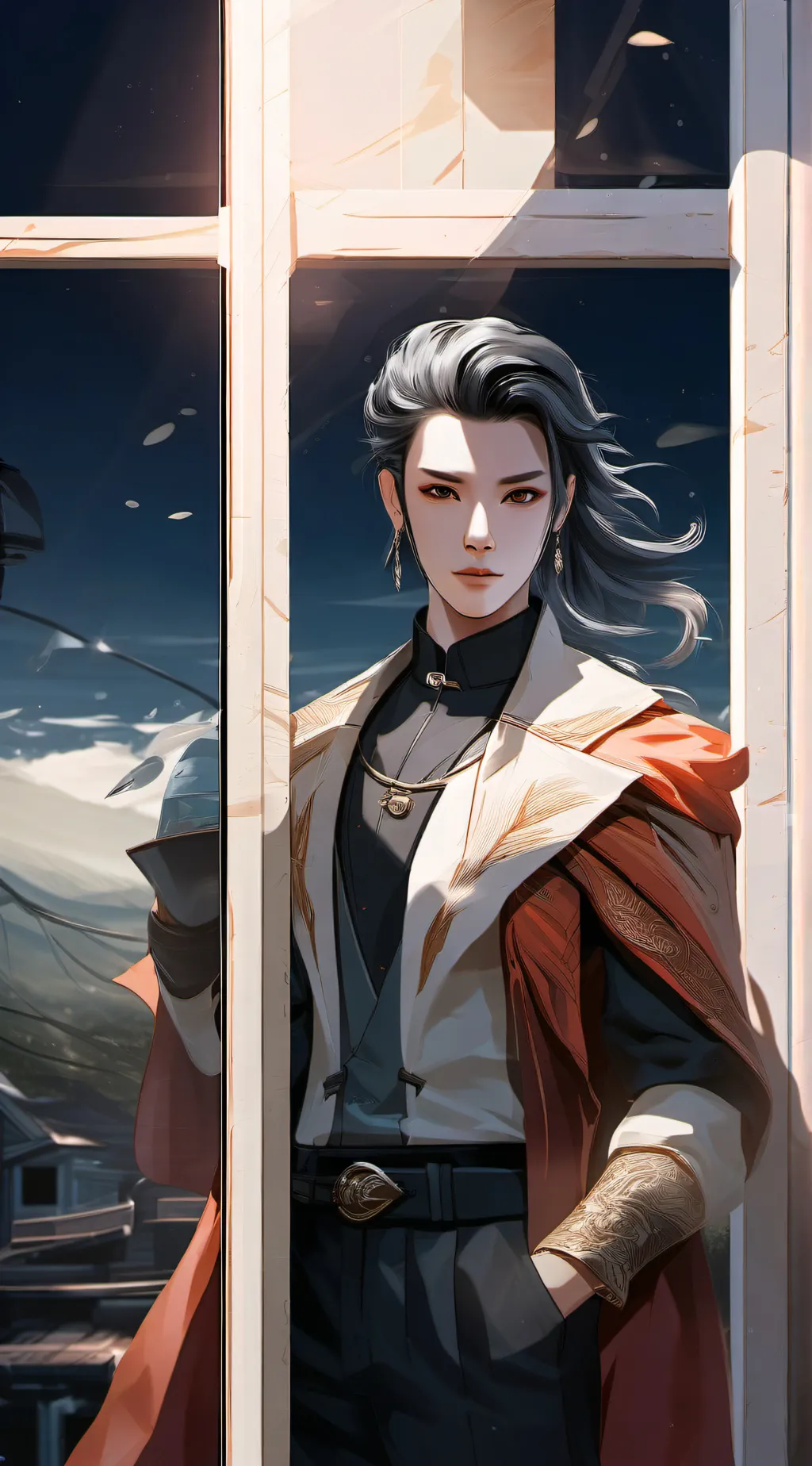 ai character: Jackson  background