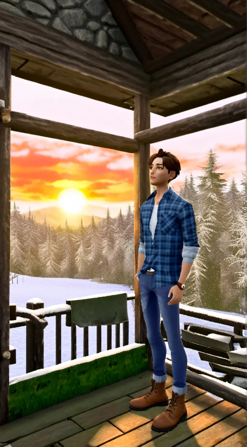 ai character: sam background