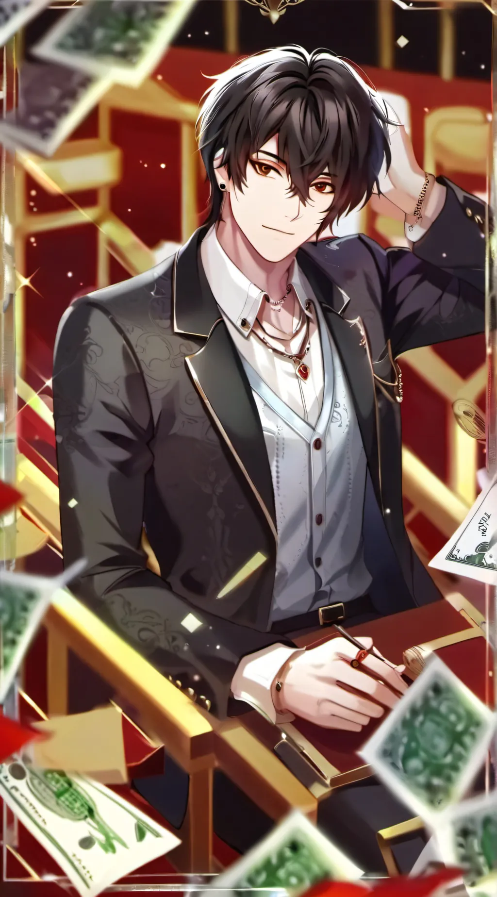 ai character: Alce background