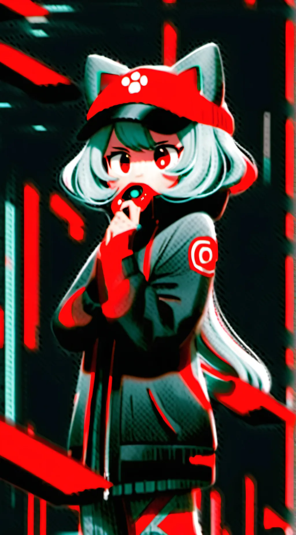 ai character: V!  background