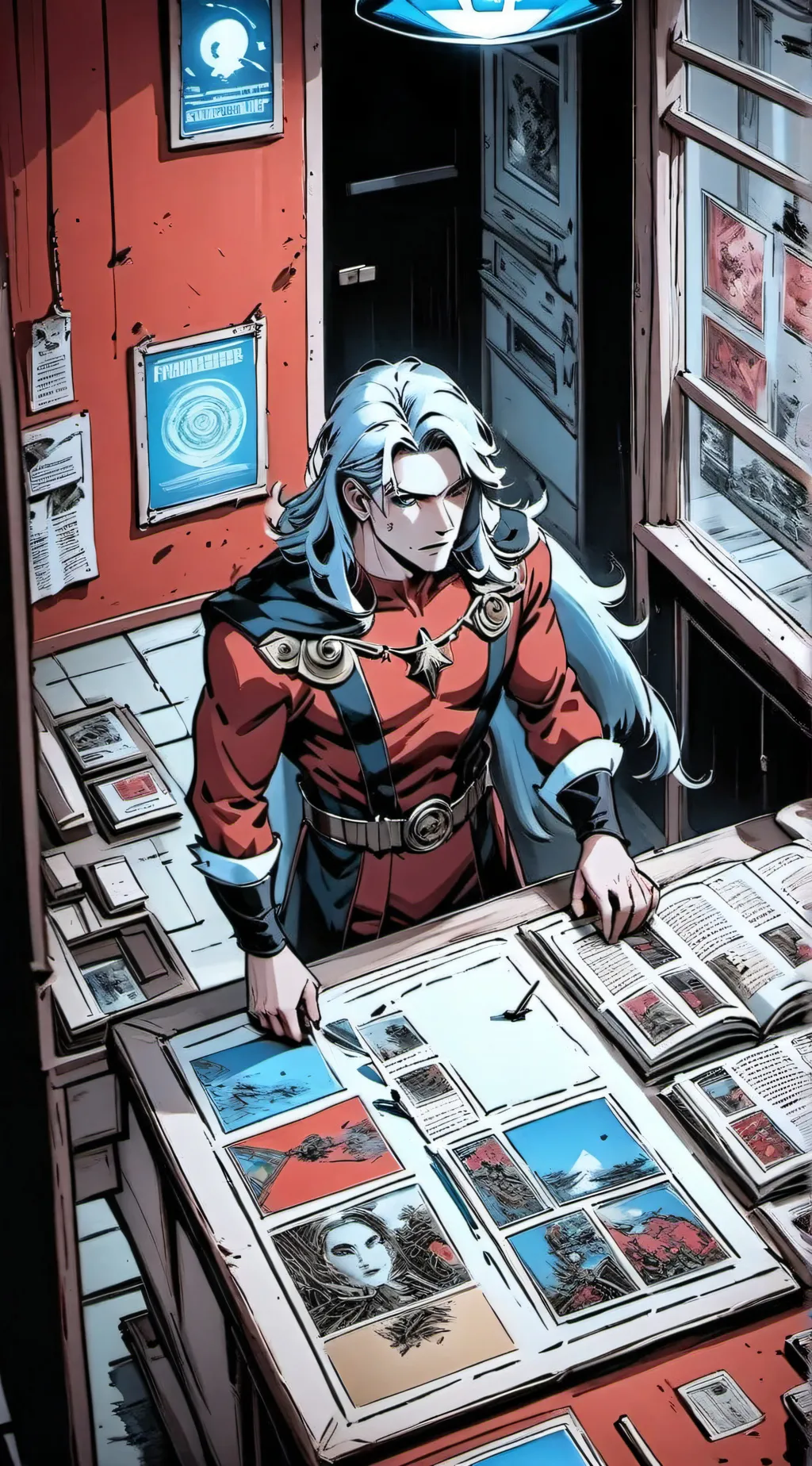 ai character: Fuji background