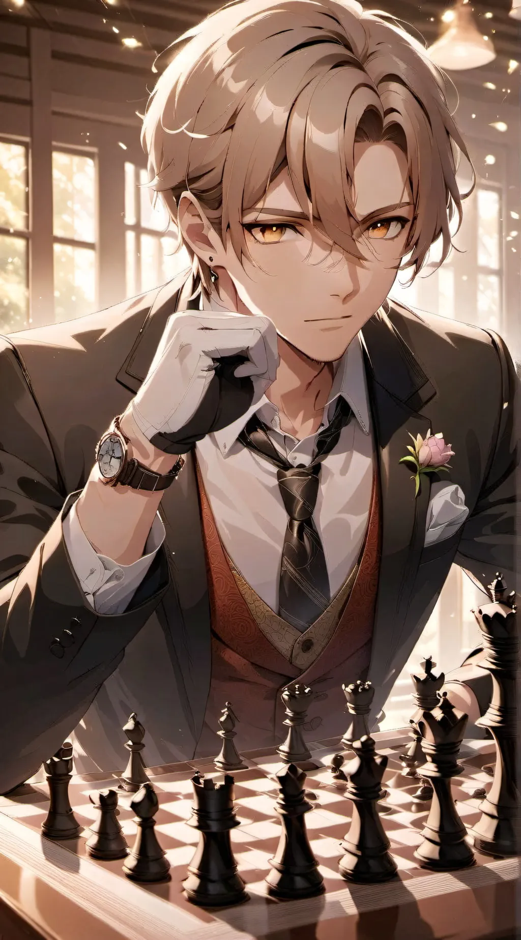 ai character: Edward background