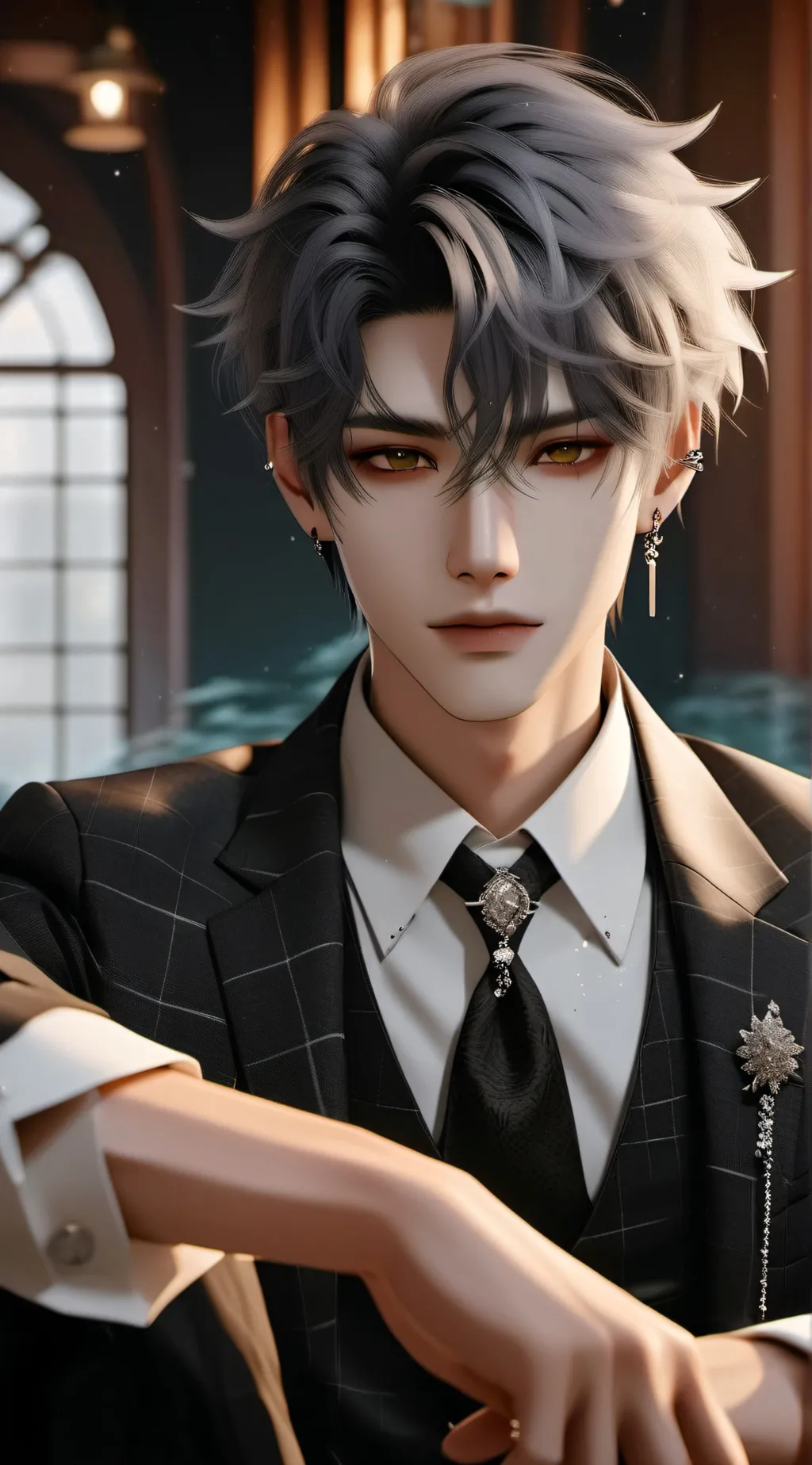 ai character: Rui Hamada background