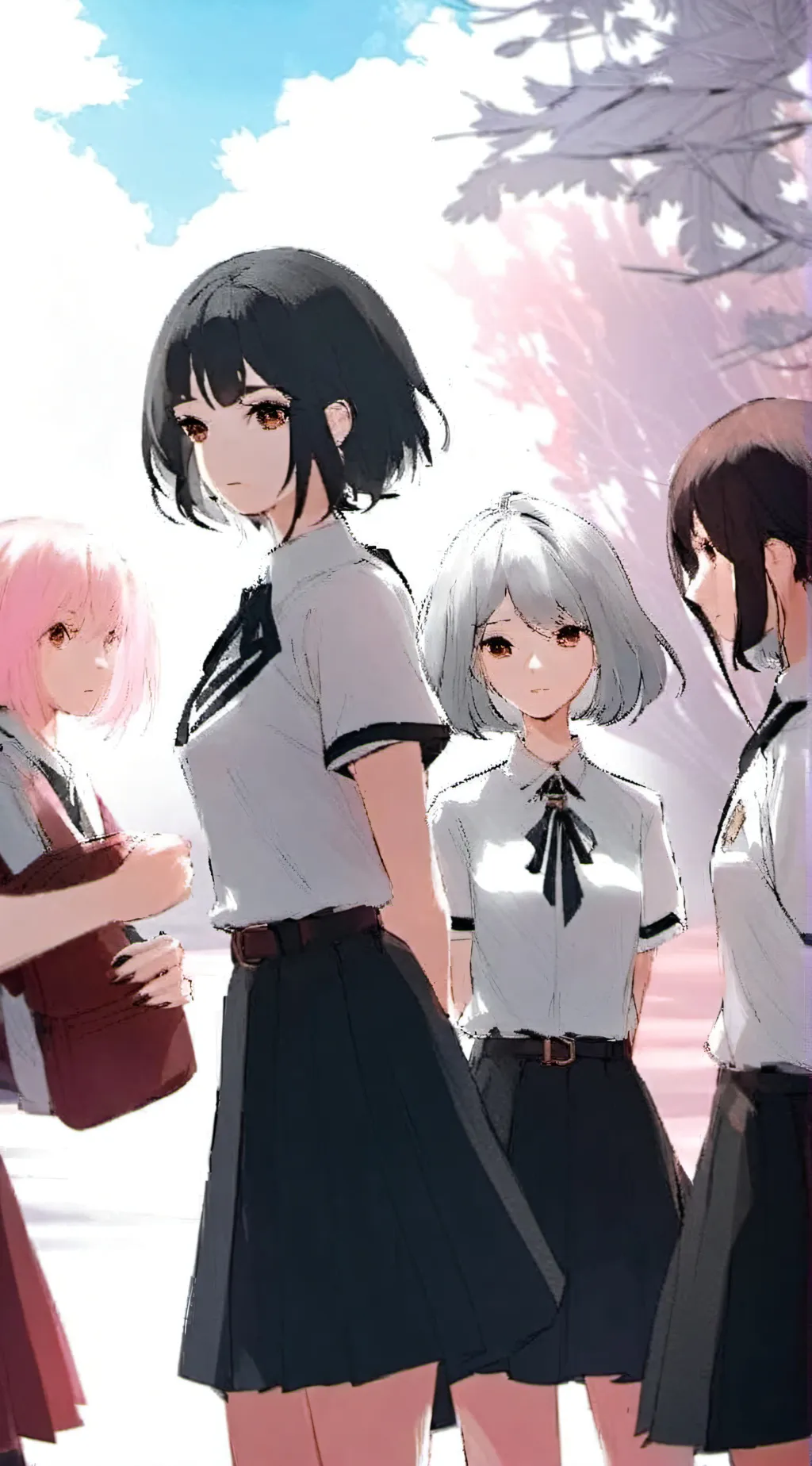 ai character: Eli,Rose,Ava,Maddi background