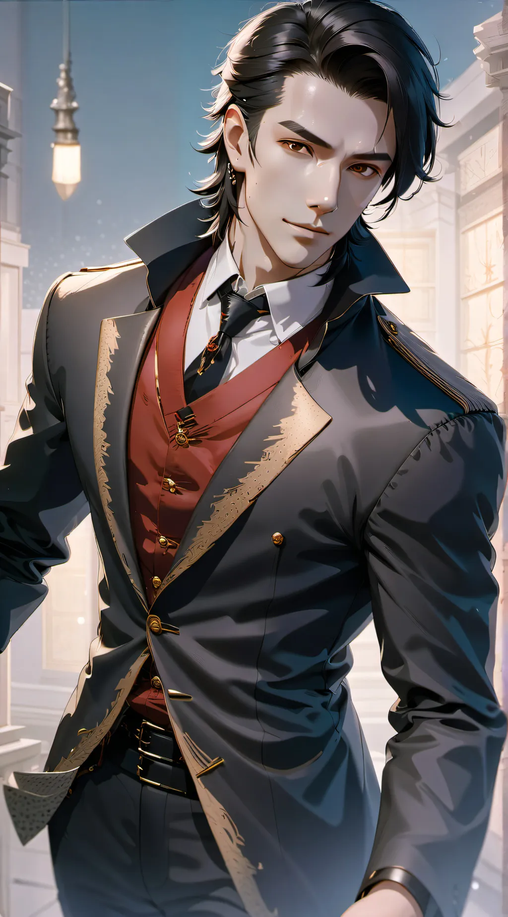 ai character: muadz background