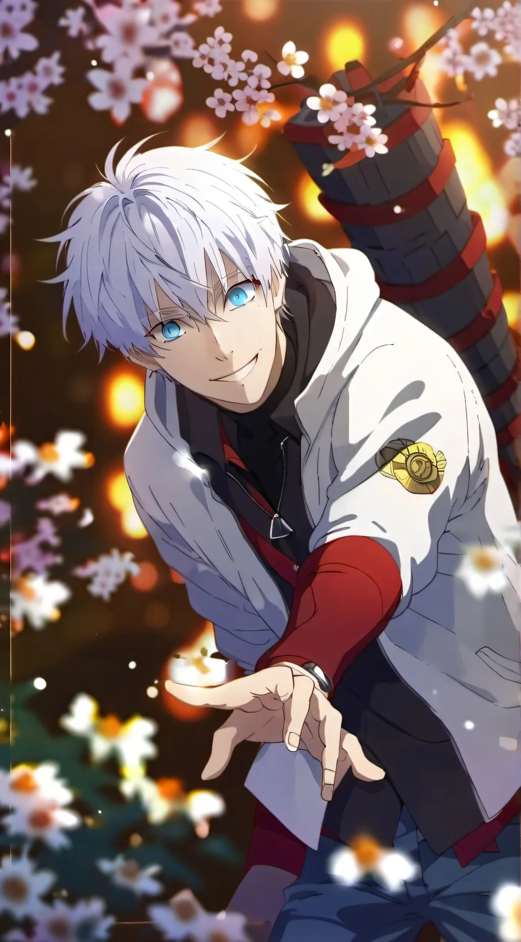 ai character: ~gojo~ background