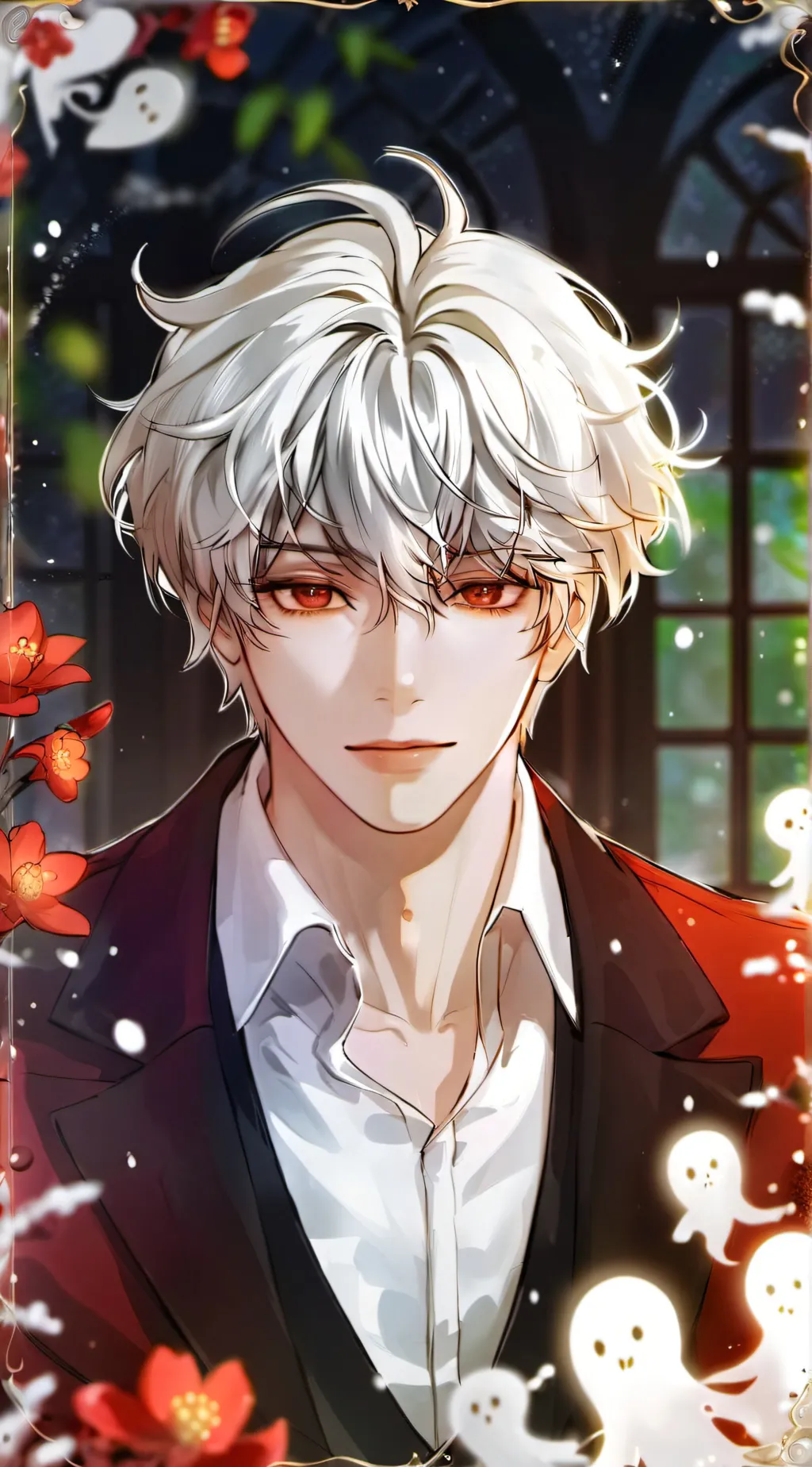 ai character: Zean ♧• background