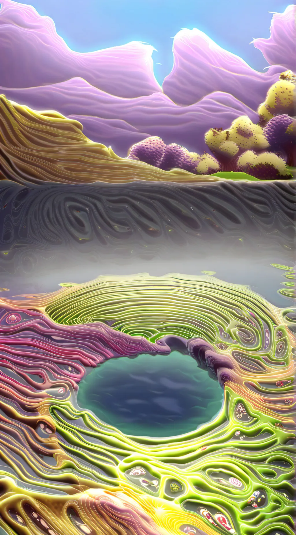 ai character: Ethereal Workshop background