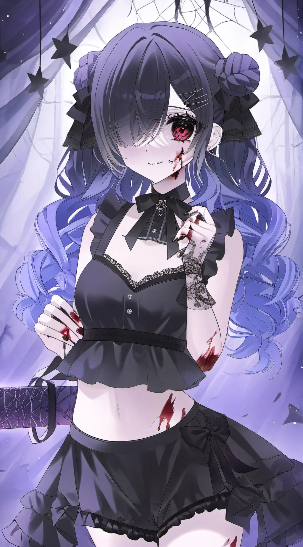 ai character: bunny  background