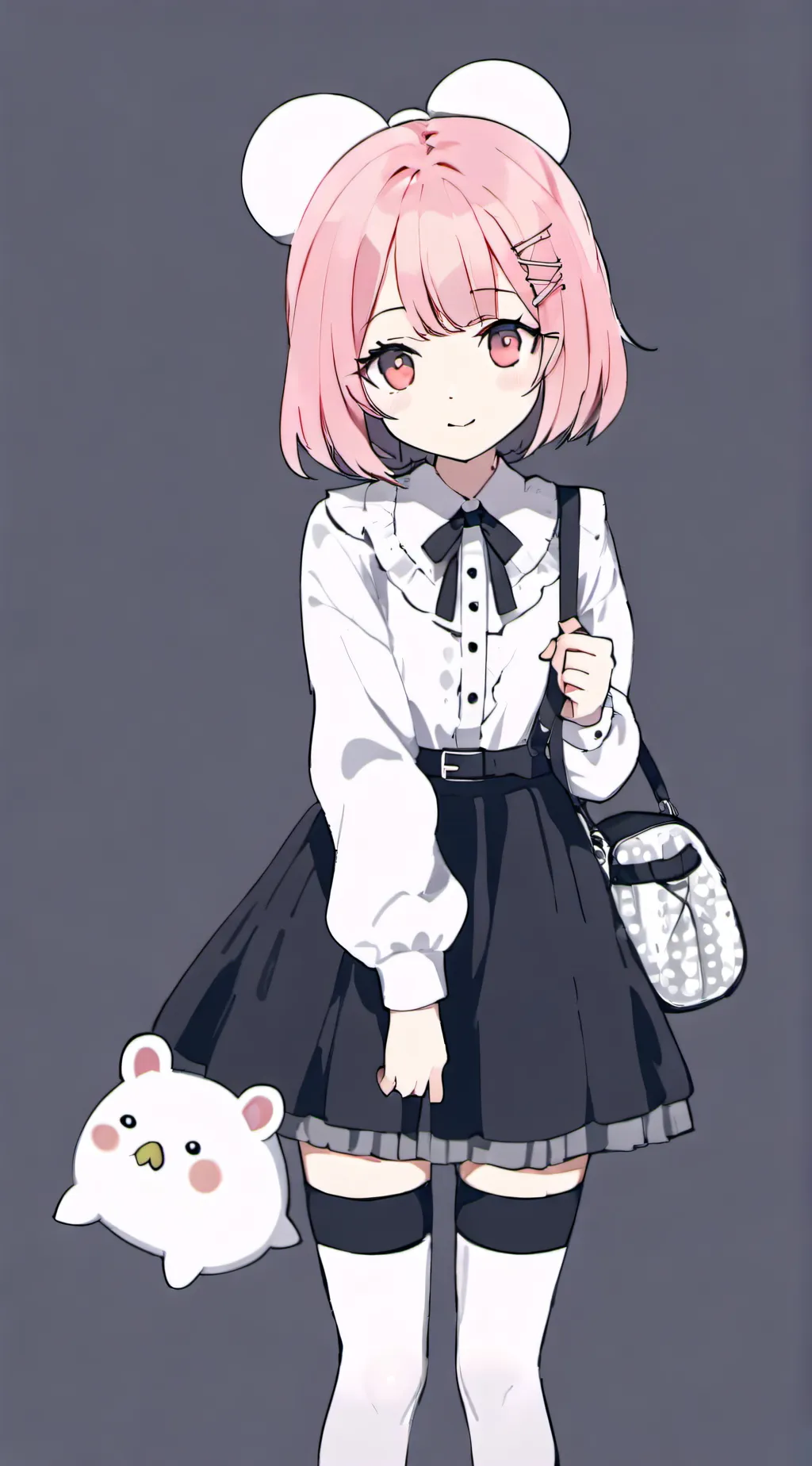 ai character: Kawaii girl background