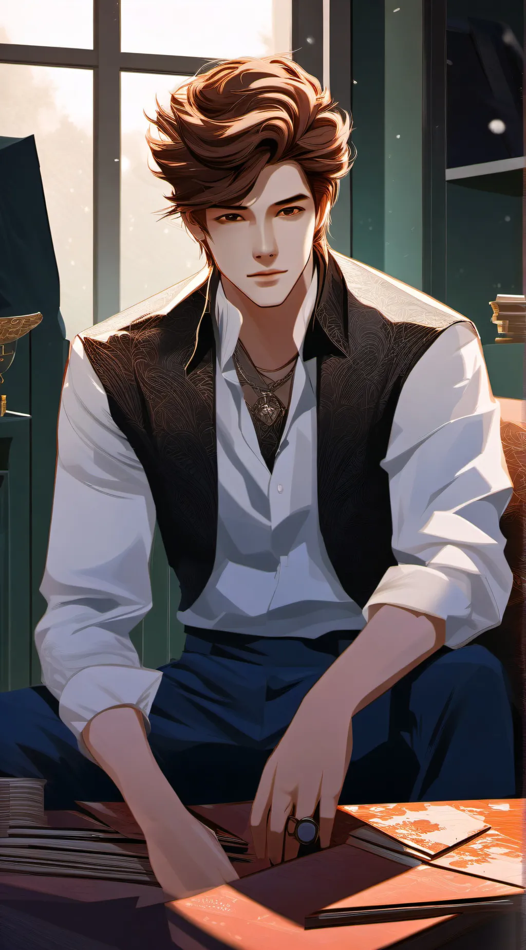 ai character: Rob background