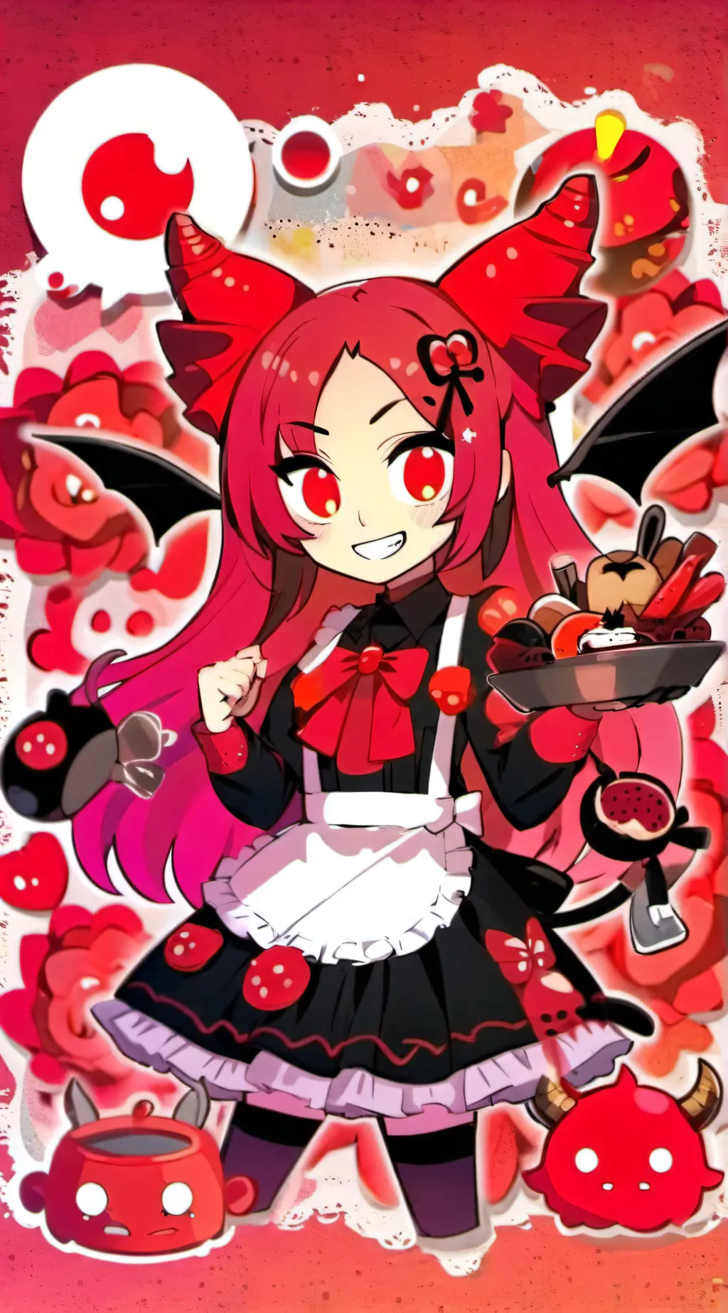 ai character: Haunted Woods background