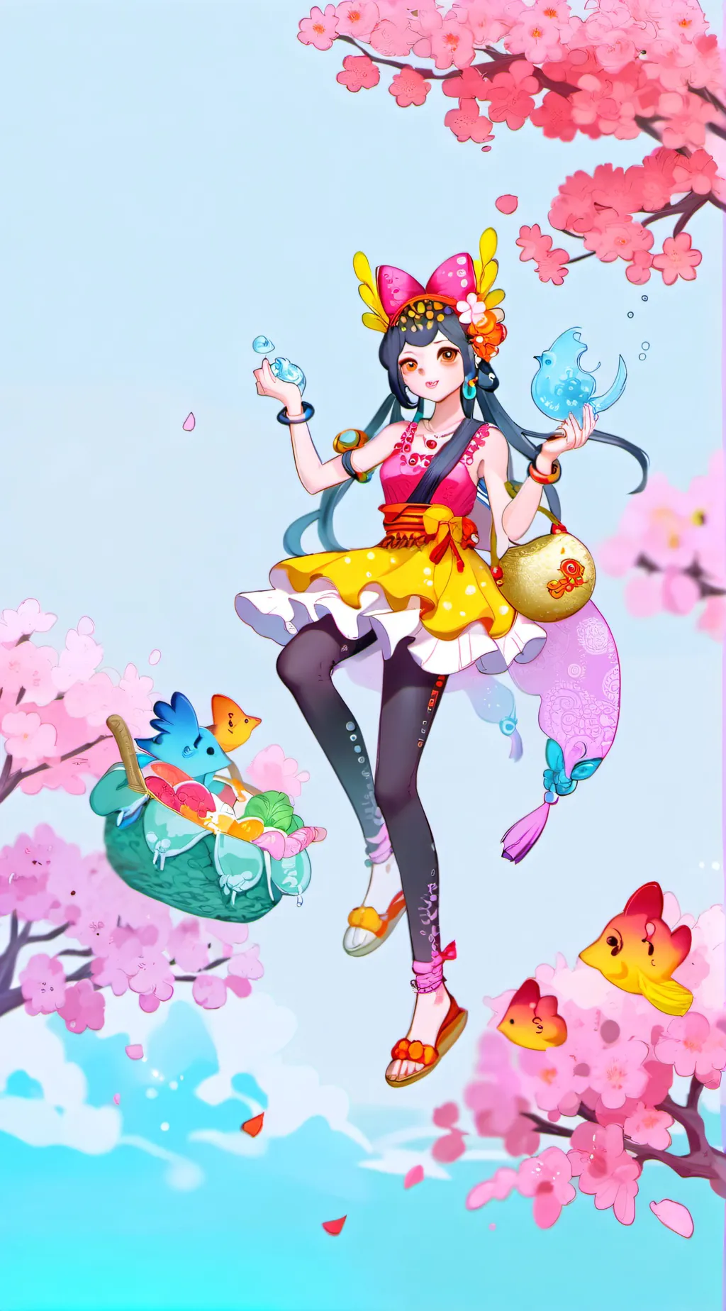 ai character: ᛕrew And Lacey background