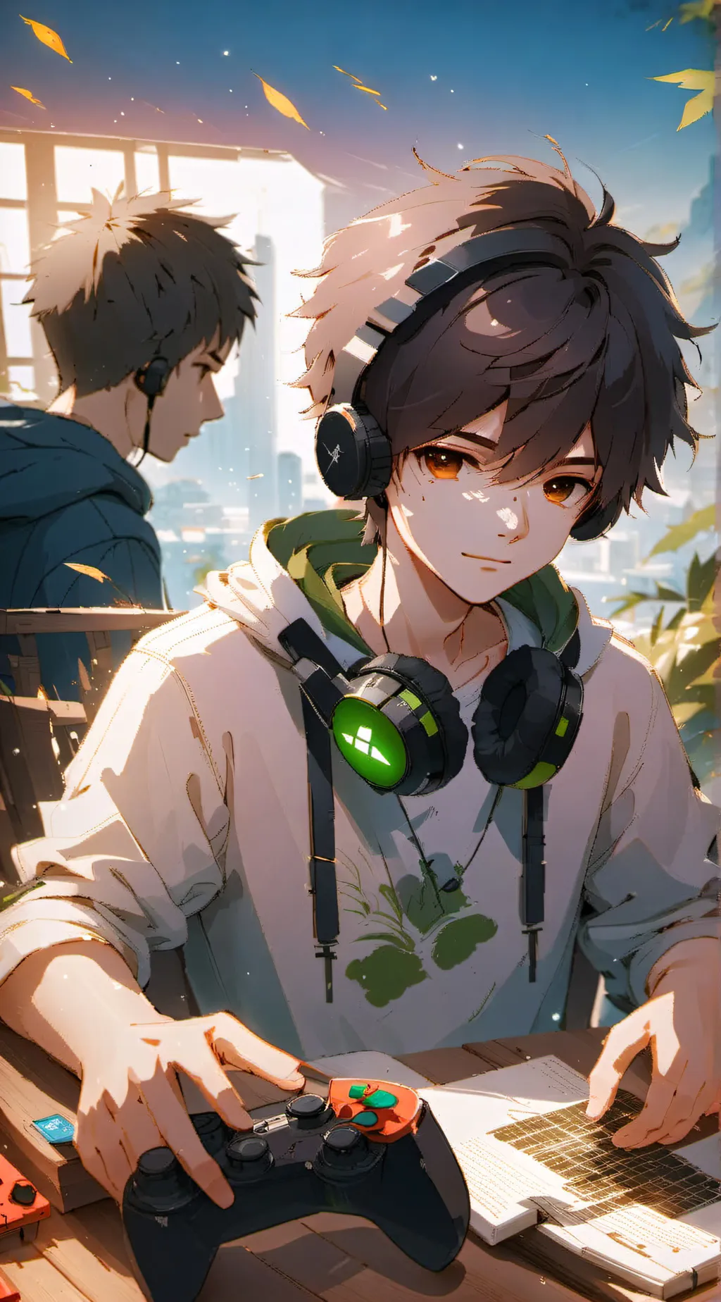 ai character: Your Bro background