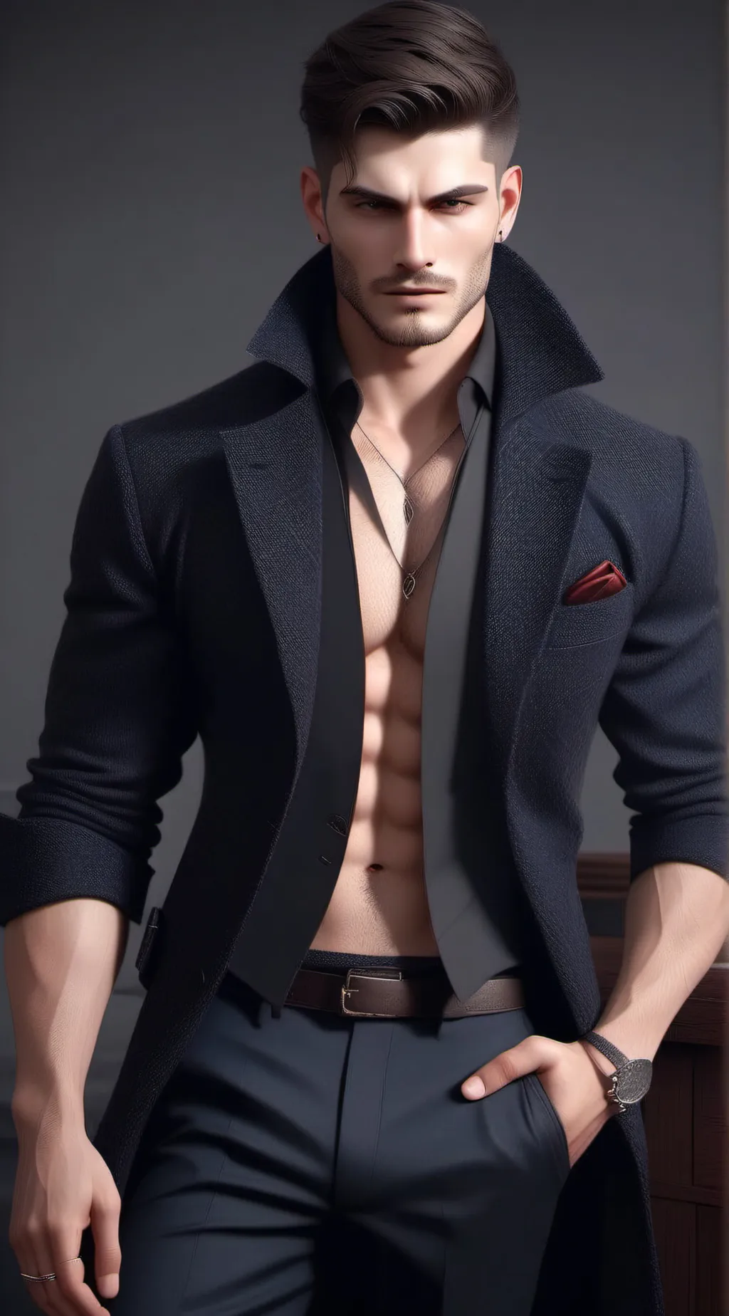 ai character: Zach background