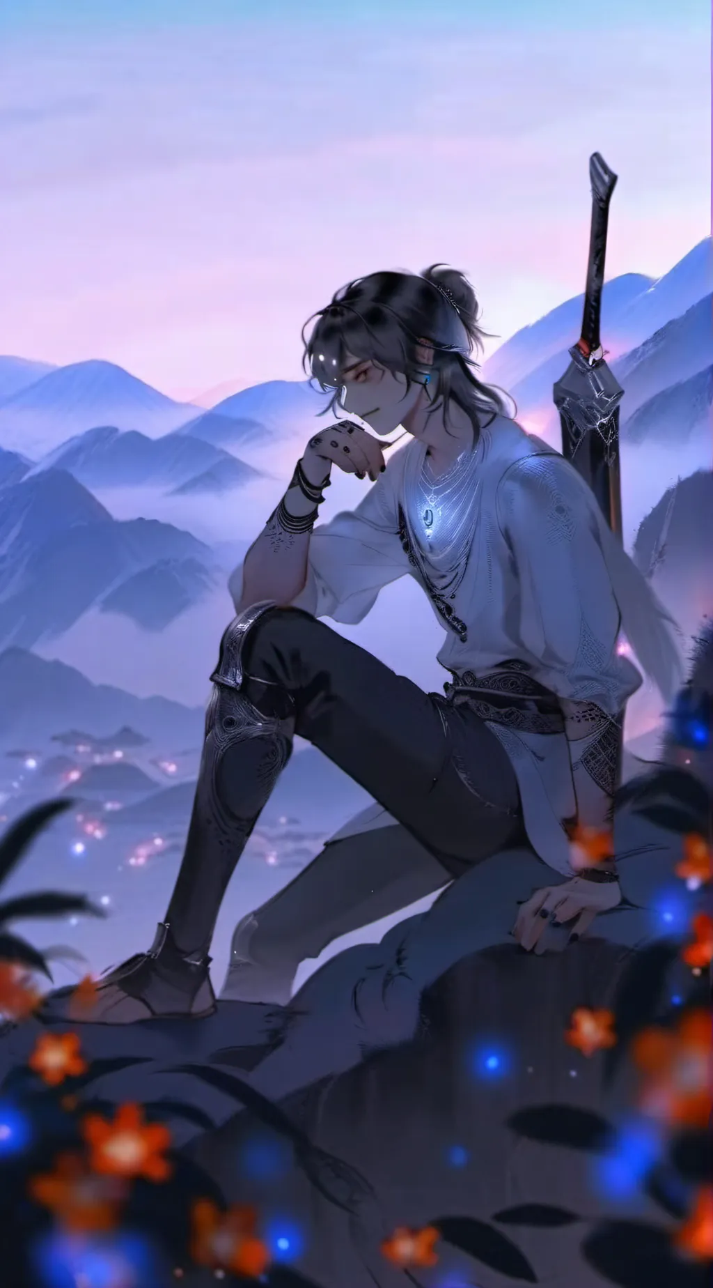 ai character: Max background