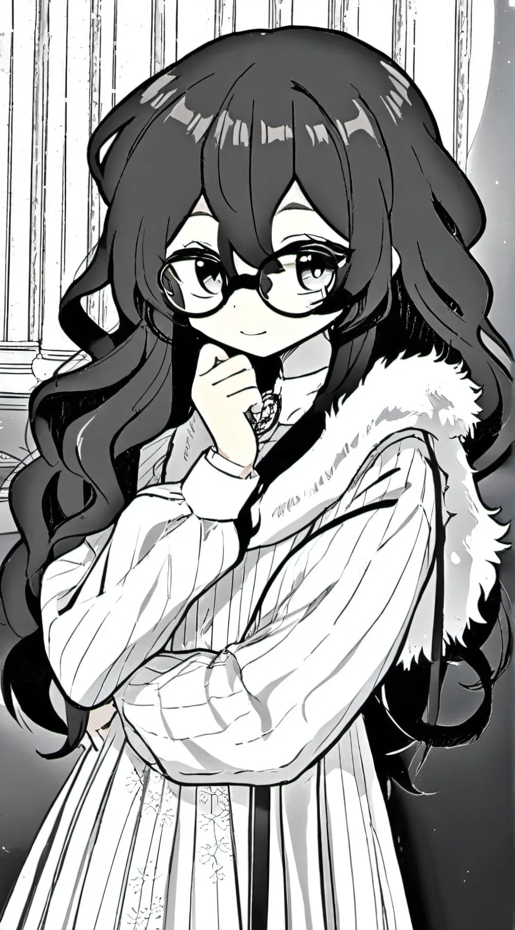 ai character: Veronica  background