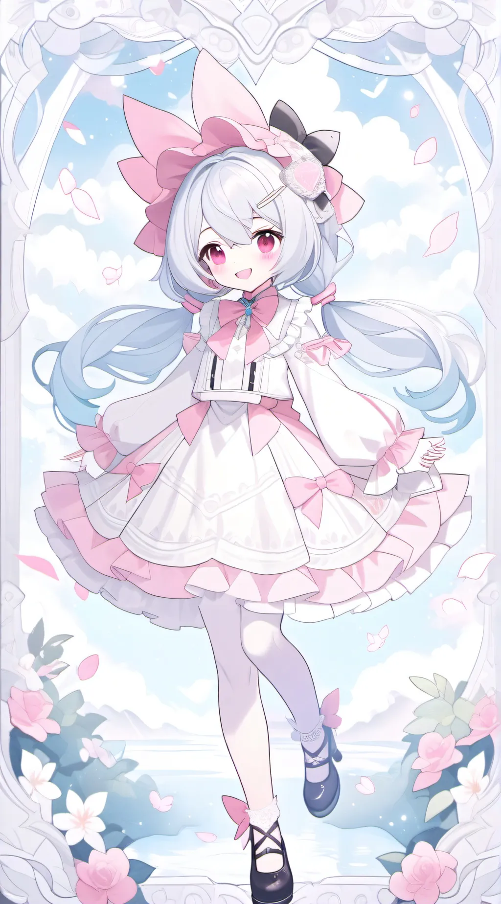 ai character: sige background