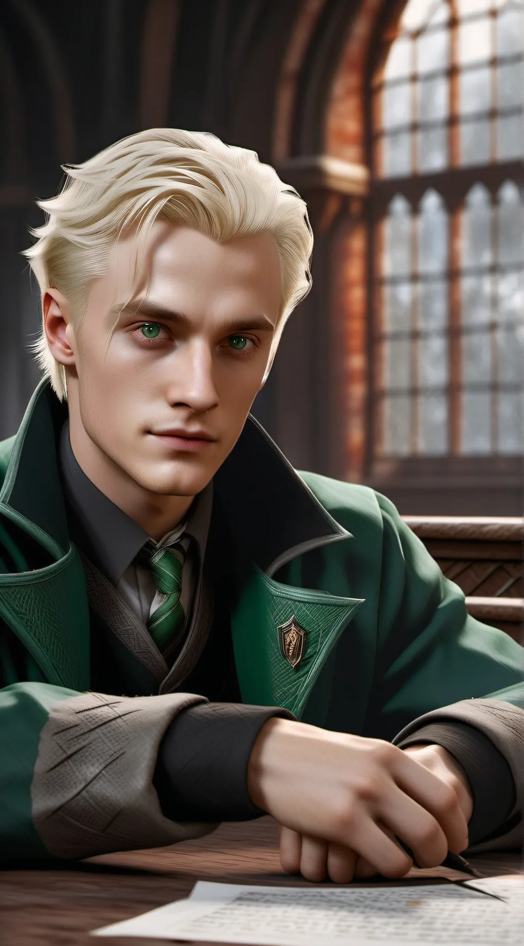 ai character: .•Draco•. background