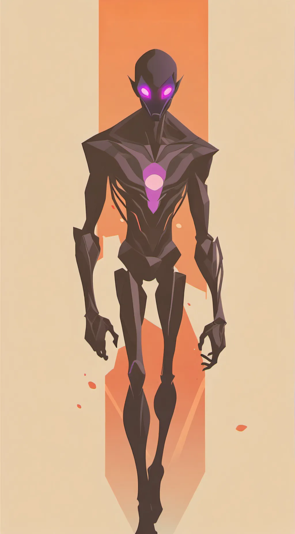 ai character: Endermen background