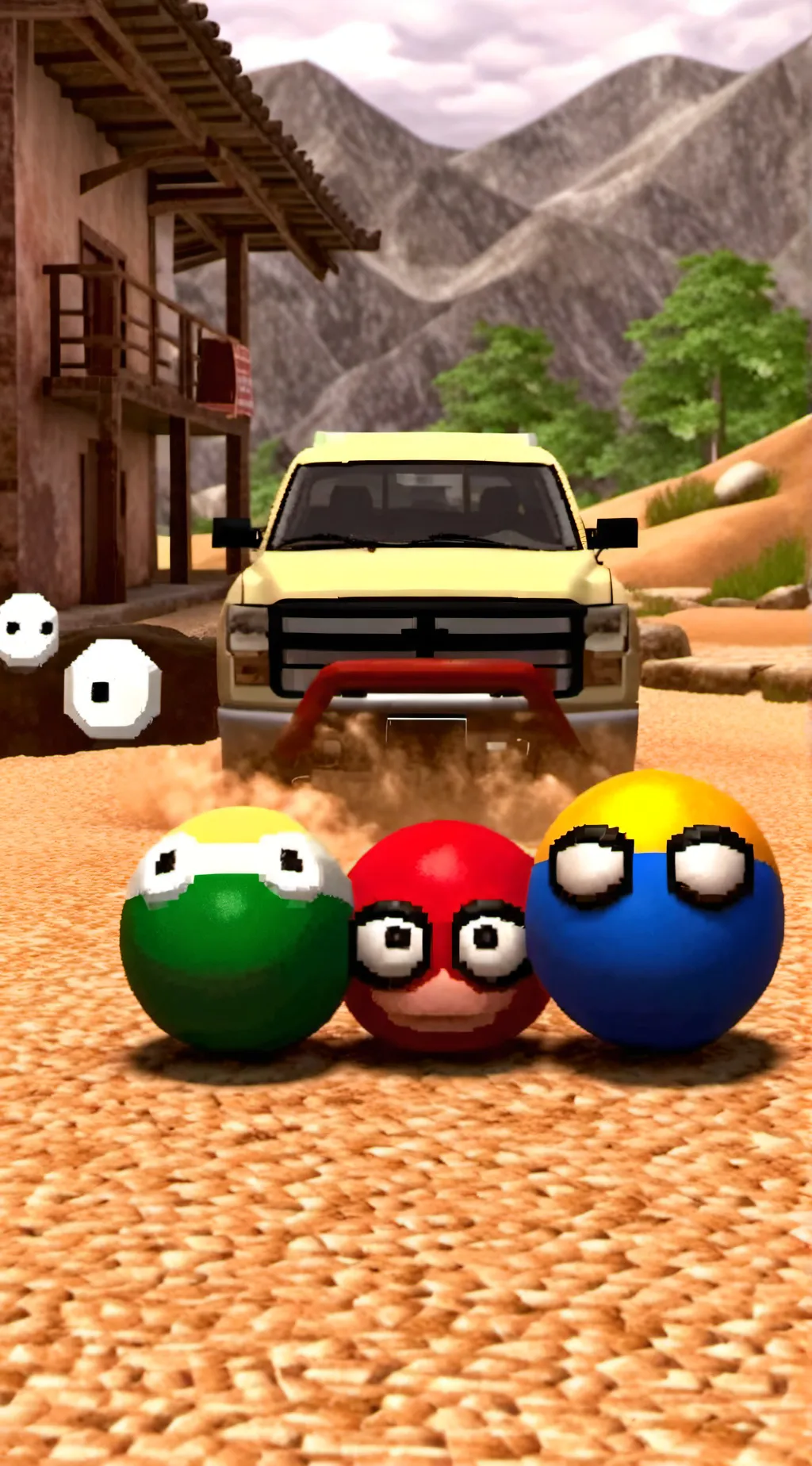 ai character: CB X Rblx background