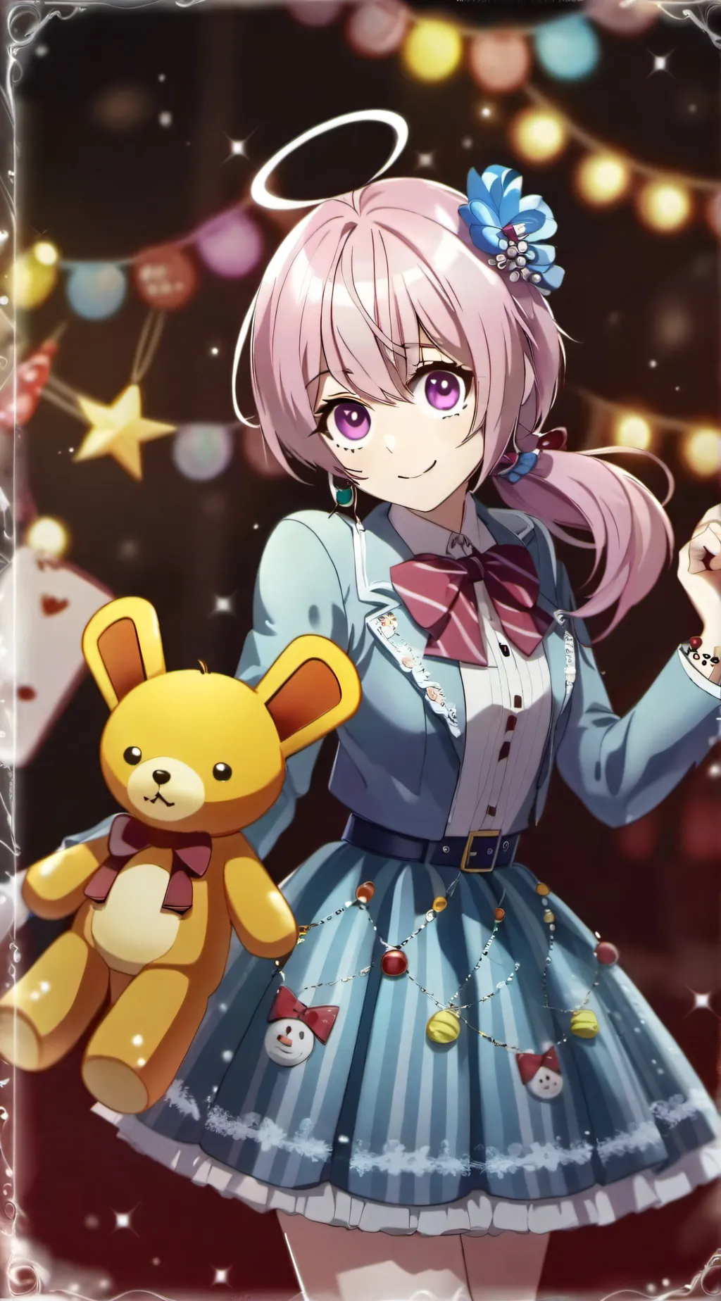 ai character: Nerd serah background