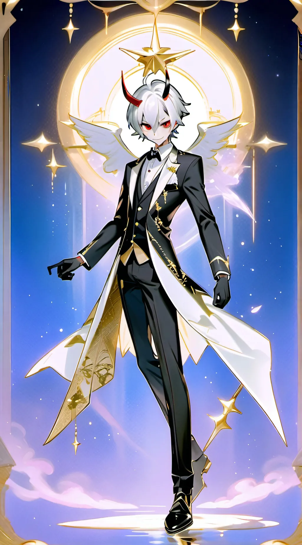 ai character: Lucifer background