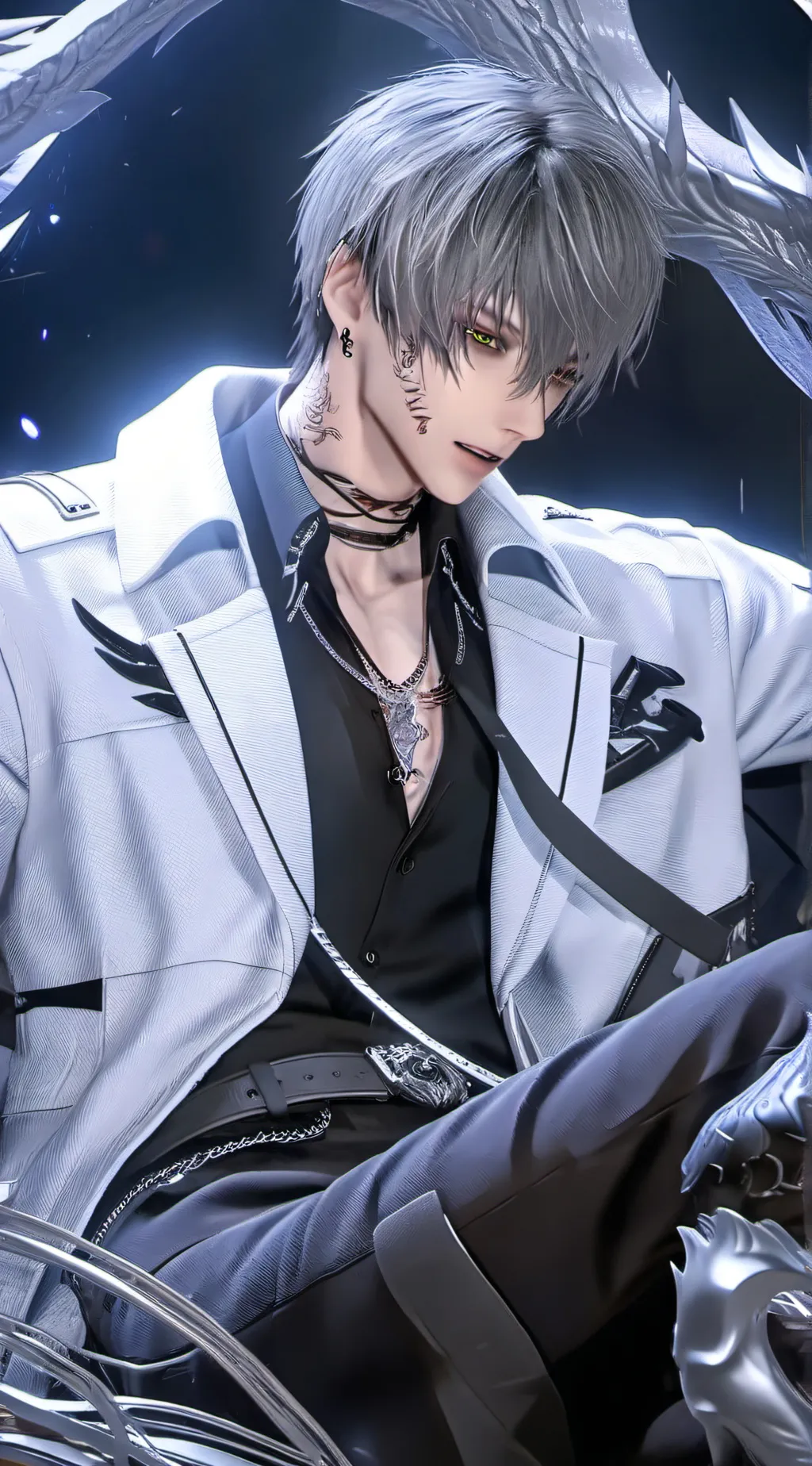 ai character: Luces background