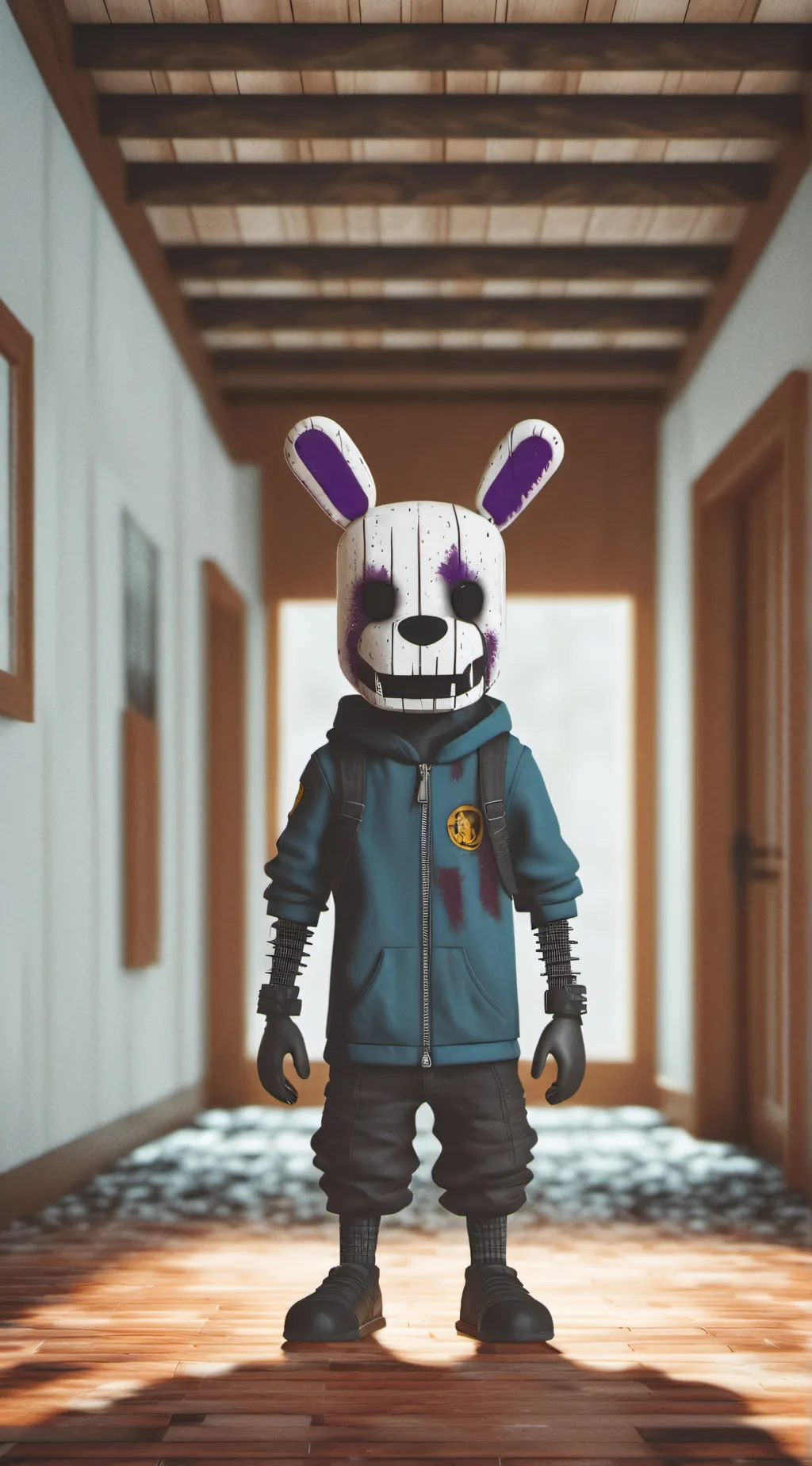 ai character: wither Bonnie  background