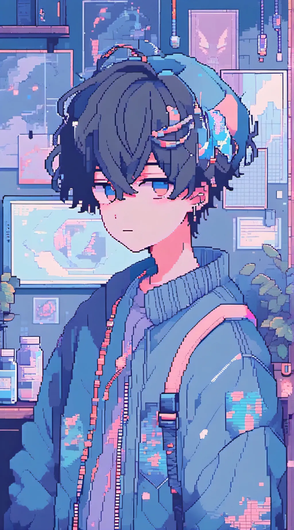 ai character: 🖤jake🖤 background