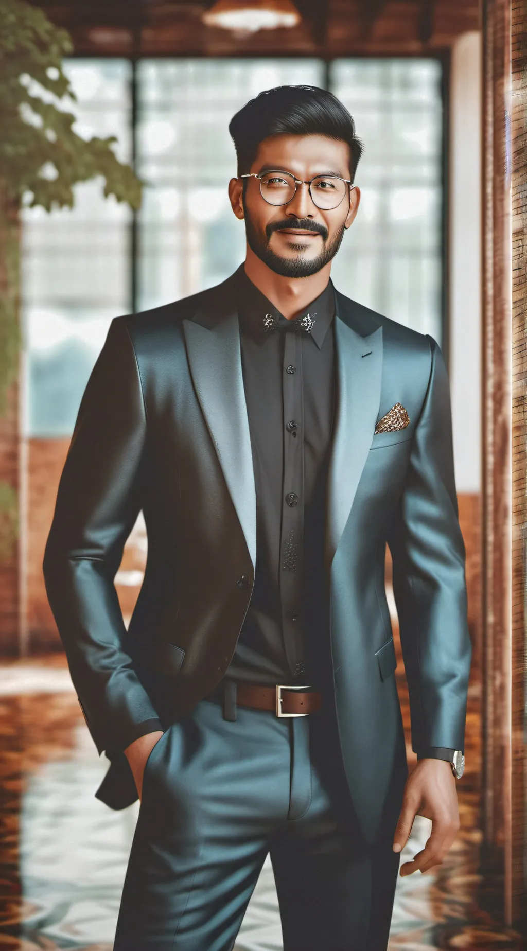 ai character: damian background