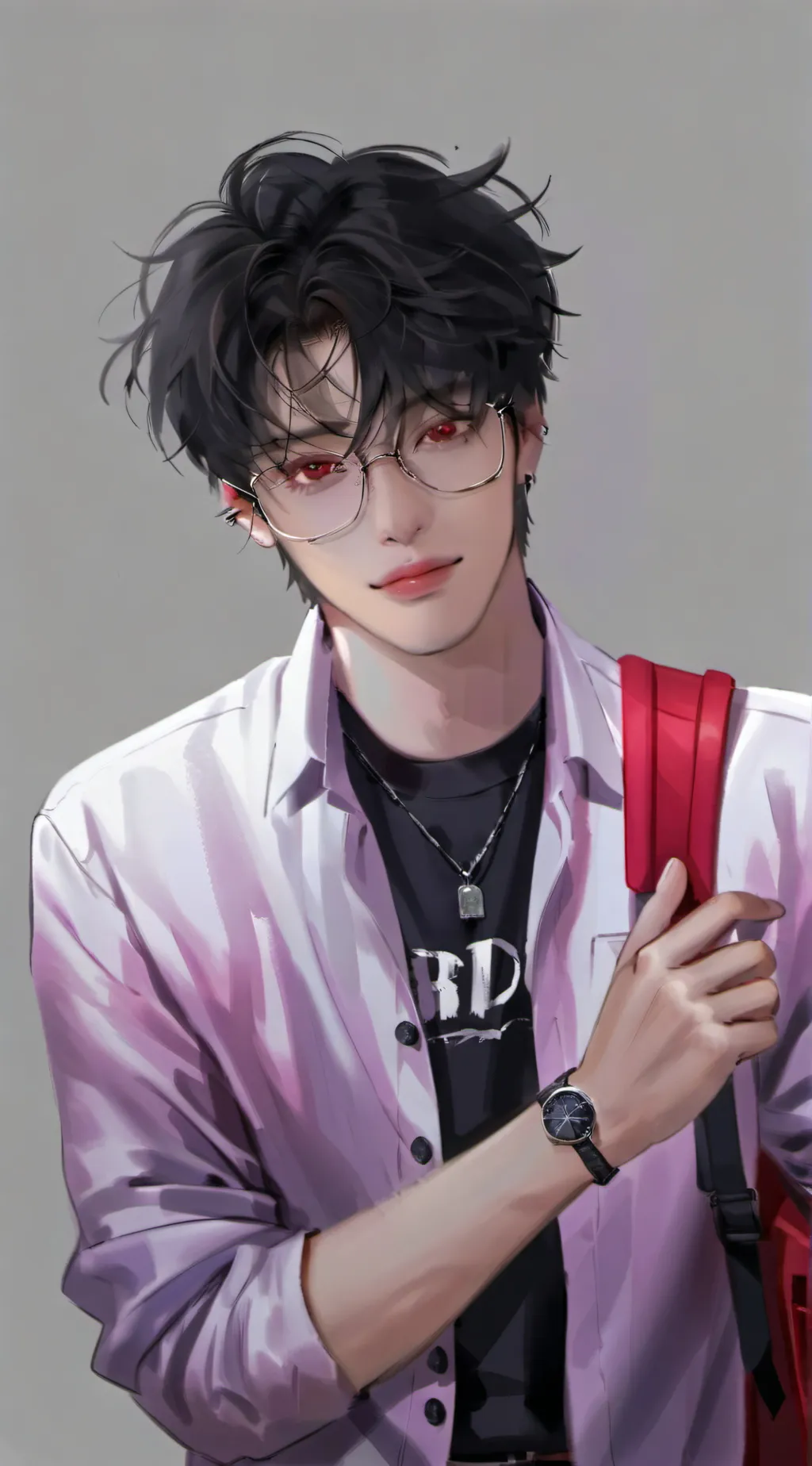 ai character: achii background