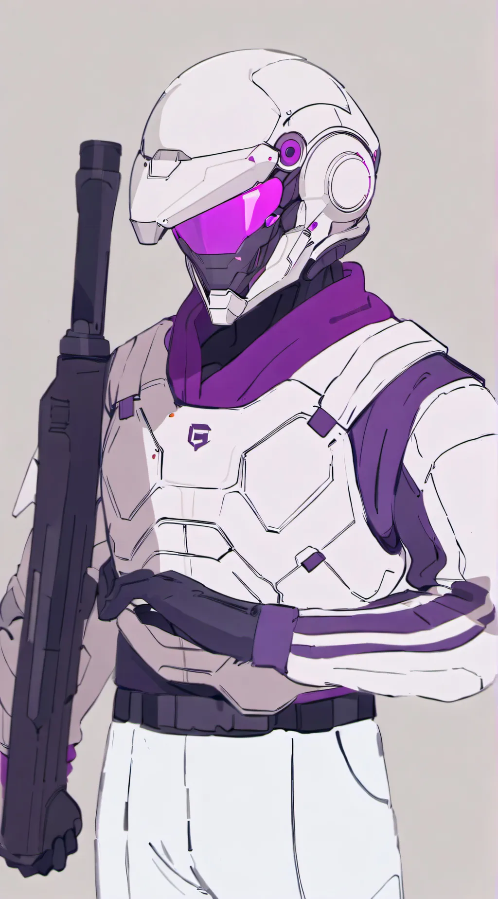 ai character: Sargent-828 background