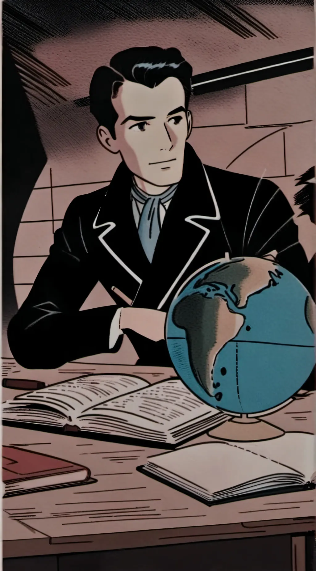 ai character: Mr.Planet: background