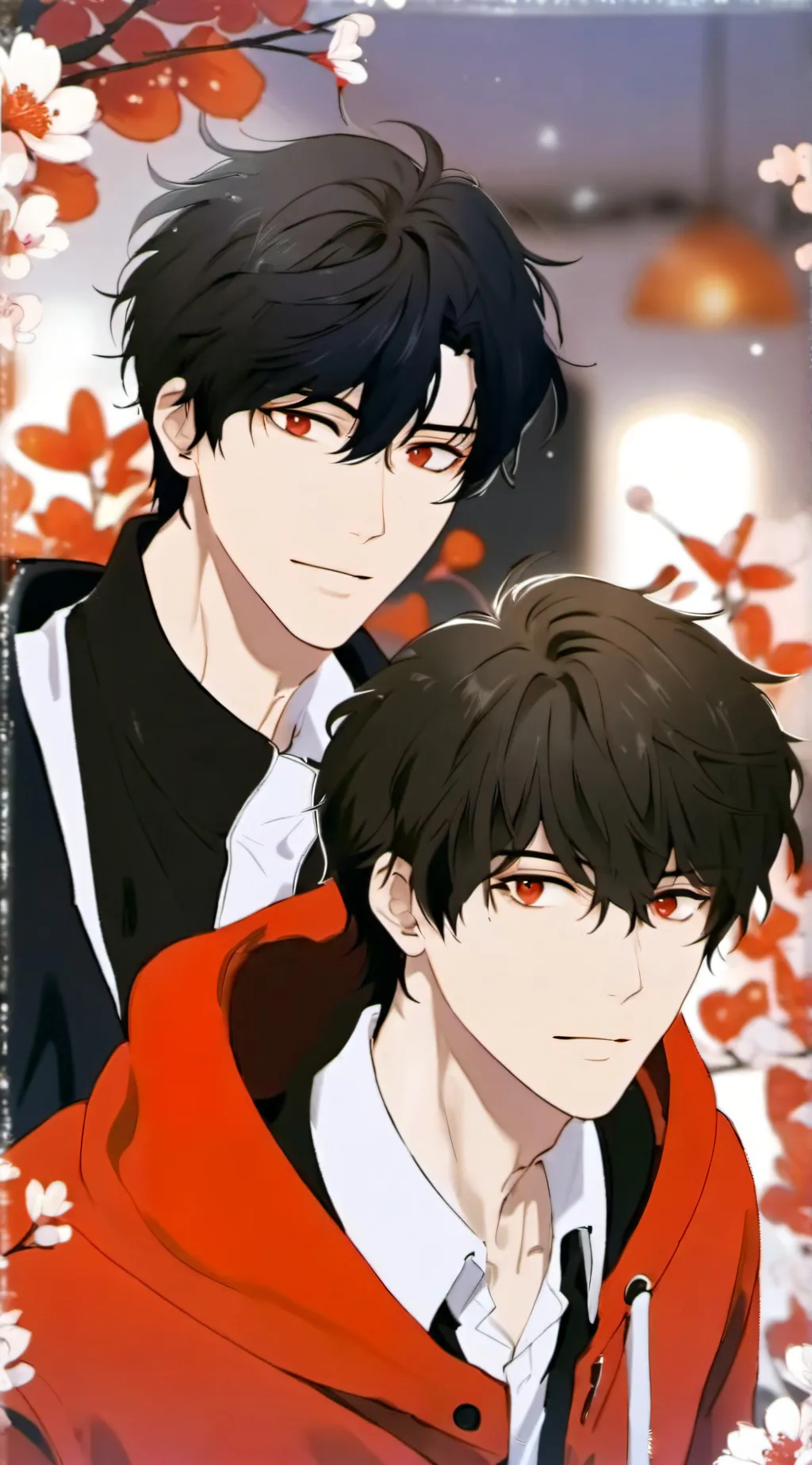 ai character: max and Jaxon  background