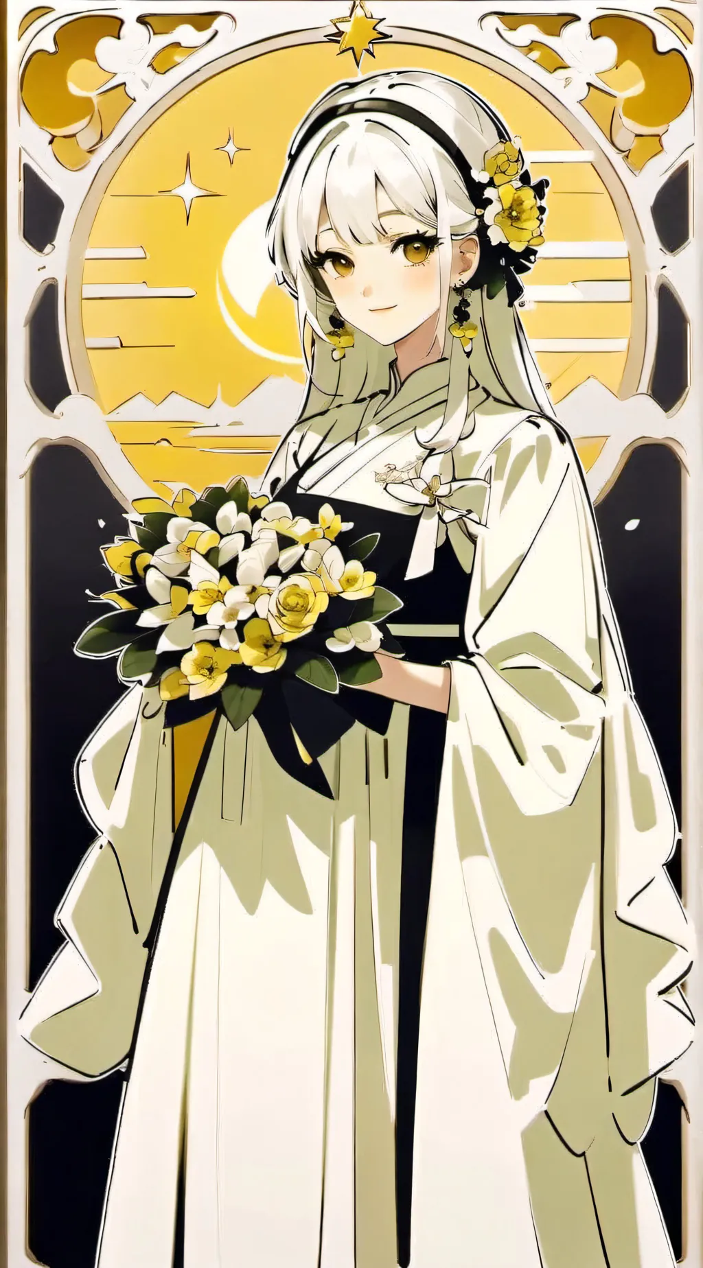 ai character: mother  background