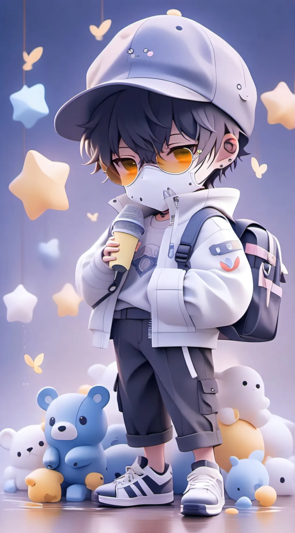 ai character: tu amigo background