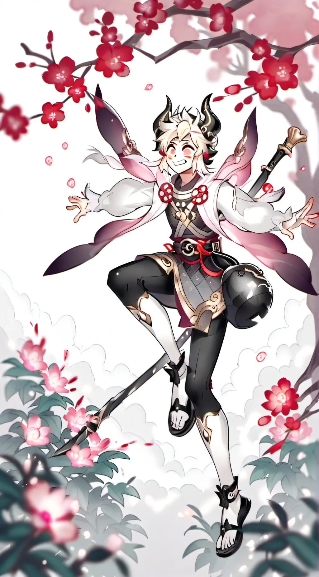 ai character: LUCIFER  background