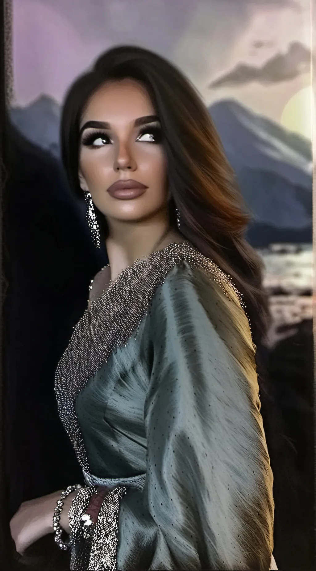 ai character: Mia  background