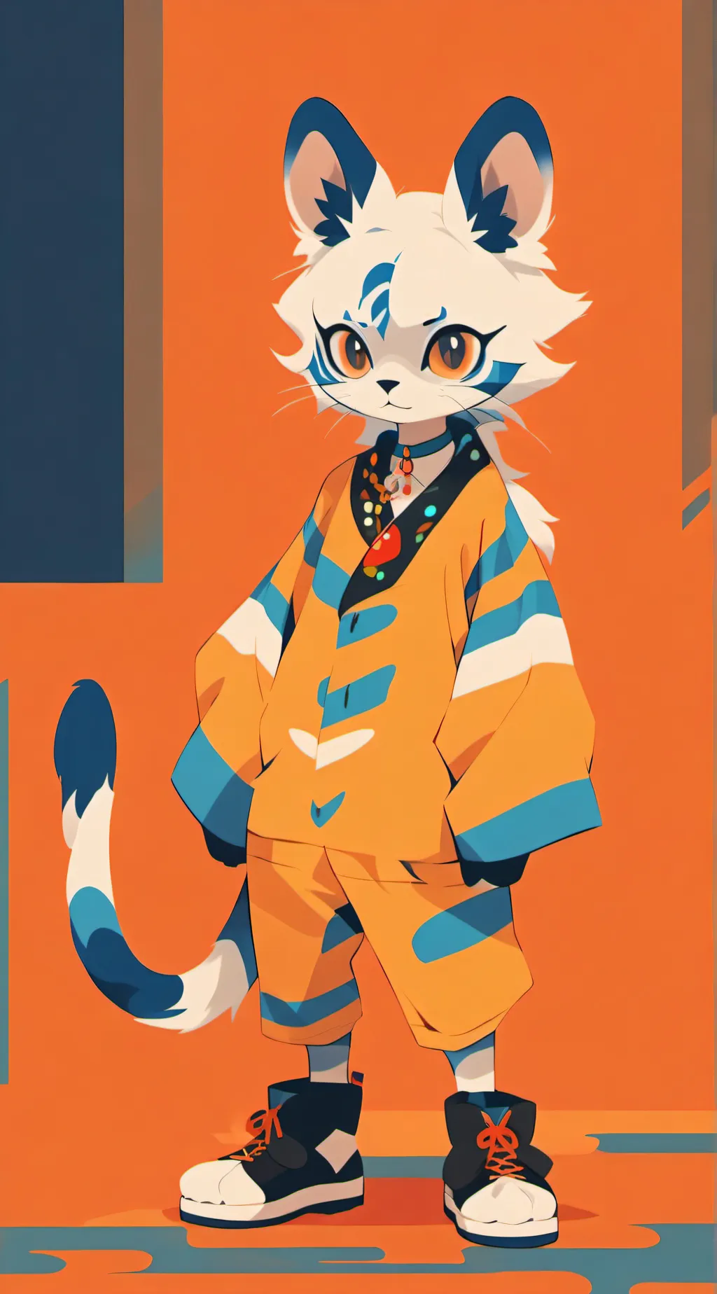 ai character: kenji background