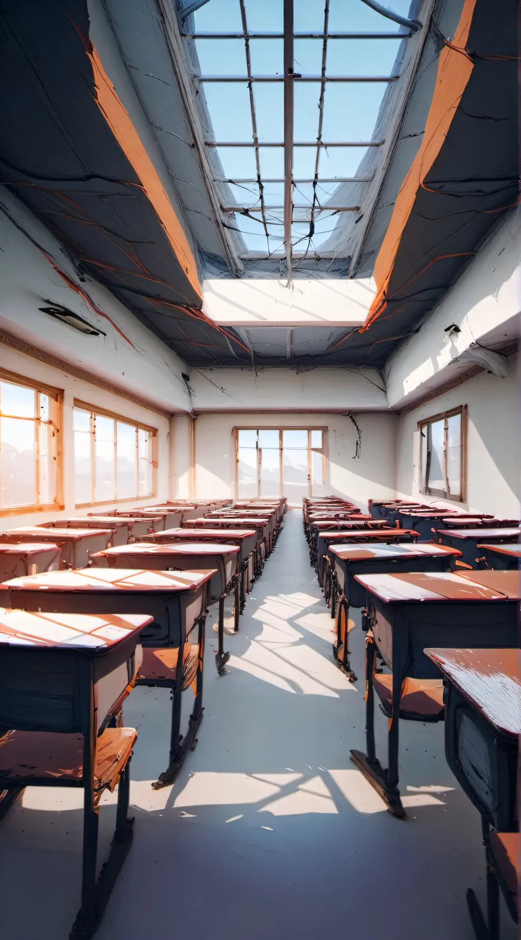 ai character: bakugo and deku background